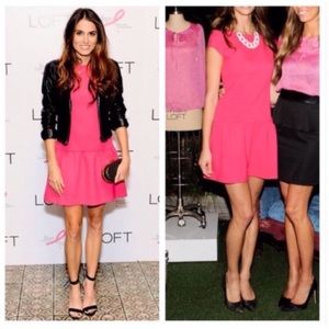 Ann Taylor loft Pink dress NWT Sz 8